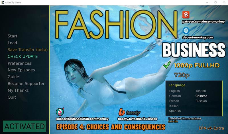 【欧美SLG/汉化】时尚女王 莫妮卡 Fashion Business EP4V5 官方中文作弊版【PC+安卓/6.5G】-年糕数码