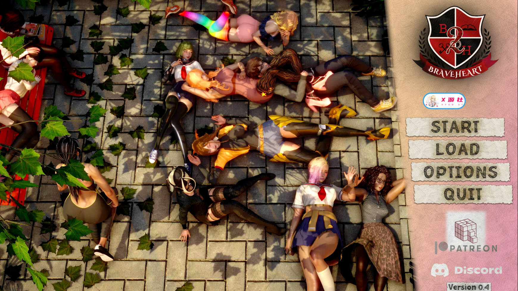 【亚洲SLG/汉化/后宫/PC+安卓】勇敢者学院2 Braveheart Academy 2 Ver0.4 AI汉化内嵌版【5.69G】-年糕数码